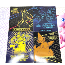 Pokemon TCG ETB Players Guides Phantasmal Flames Surging Sparks Crown Zenith 4x - Image 1