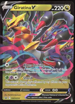 Sword & Shield Promo Giratina V SWSH259 Holo Promo Pokemon NM/M - Image 1