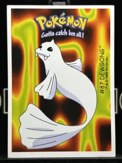 2000 Pokemon Dunkin Boomer Dewgong #87 NM - Image 3