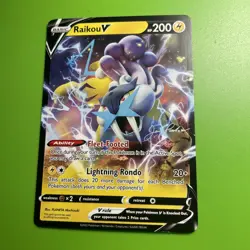 Raikou V Pokemon World Championships 2024 Jesse Parker (non Holo) - Image 1