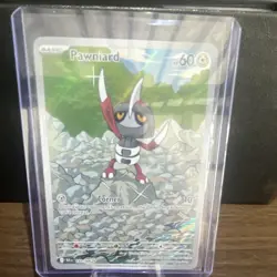 Pokemon TCG Pawniard SV11B: Black Bolt Reverse Holo 60 HP 142/086 EN - Image 1