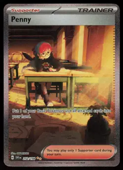 Penny 252/198 Special Illustration Rare Scarlet & Violet Pokemon Holo Near Mint - Image 1