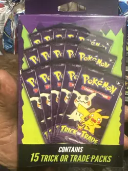 Pokemon Trick or Trade Booster Pack box - 15 Packs 2025 NEW Walgreens Exclusive - Image 1