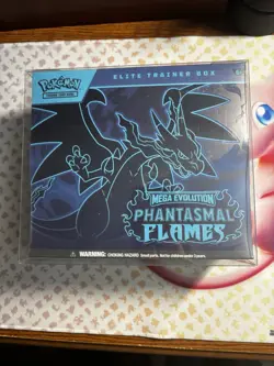 Pokemon TCG Phantasmal Flames Regular ETB Factory Sealed - Image 1