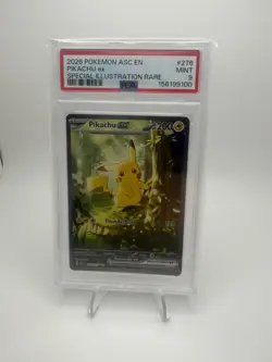 PIKACHU EX Ascended Heroes Special Illustration Rare #276 PSA 9 Pokemon - Image 1