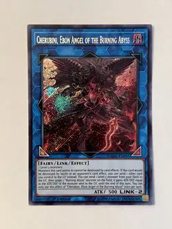 Yu-Gi-Oh! TCG Cherubini, Ebon Angel of the Burning Abyss Dark Neostorm... - Image 1