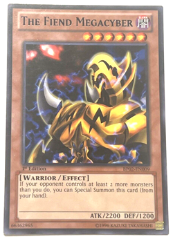 YuGiOh! - The Fiend Megacyber - BP02-EN009 - 1st Edition - Rare - Image 1