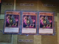 YUGIOH 3X ASSAULT DOG DLCS-EN035 COMMON 1ST ED NM - Image 1