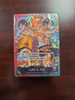 One Piece LUFFY AND ACE Starter Deck And MONOCHROME LEADER - Image 3
