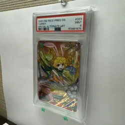 One Piece CCG Carrot PRB02 Special Alternate Art OP08-023 PSA 9 Mint - Image 4