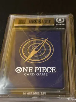 One Piece Shanks OP09-004 Manga Alt Art Emperors in the New World EN BGS 9.5 - Image 3