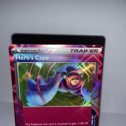Pokemon Hero's Cape 152/162 Ace Spec Rare Temporal Forces NM/M Condition - Image 2