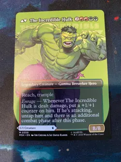 MTG Marvel Super Heroes Bruce Banner Borderless - Image 2