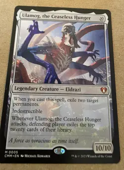Ulamog, the Ceaseless Hunger - Commander Masters Regular - Mtg - Image 1