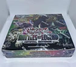 YuGiOh! Battles of Legend - Crystal Revenge 1st Ed Booster Box Sealed 24 Packs - Image 1