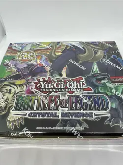 YuGiOh! Battles of Legend - Crystal Revenge 1st Ed Booster Box Sealed 24 Packs - Image 5