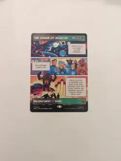 The Coming of Galactus (Borderless) Marvel Super Heroes Regular NM MTG - Image 1