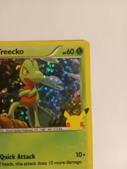 NM Treecko Holo - McDonald's Promo 25th Anniversary - Pokemon TCG Card 3/25 - Image 3