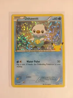 NM Oshawott Holo McDonald's Promo 25th Anniversary Pokemon TCG Card 21/25 - Image 5