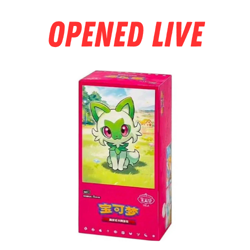 [Opened Live] Simplified Chinese Pokemon Gem Booster Box 151 Vol 1 Horizons - Image 1