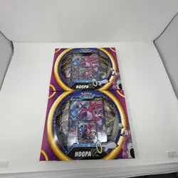Lot of 2 - Pokemon TCG Hoopa V Collection Box - Evolving Skies & Fusion Strike - Image 1