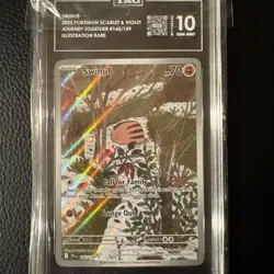 Pokemon Journey Together #165 Swinub (Illustration Rare) –TAG 10 Gem Mint Rank 1 - Image 1