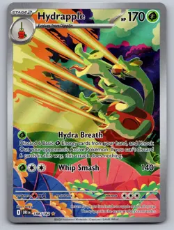 Hydrapple 188/182 Illustration Rare Destined Rivals Pokemon Near Mint - Image 1