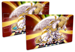 No.4052 Yugioh TCG Playmat Gragonith Lightsworn Dragon Rinyan Rogue Ryko Hunter - Image 1
