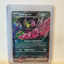 Okidogi EX 036/064 Shrouded Fable Double Rare Pokemon NM/M Holo - Image 1