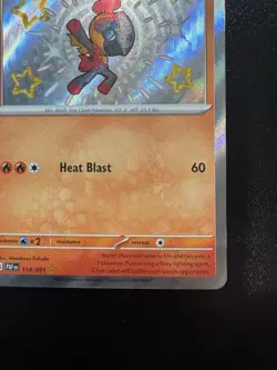 Charcadet Shiny Holo 114/091 SV: Paldean Fates Pokemon (NM-) - Image 5