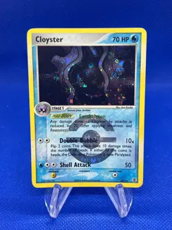 2004 Pokemon FireRed & LeafGreen Cloyster 20/112 Reverse Holo Rare MP - Image 1