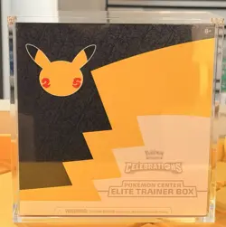Pokemon TCG: Celebrations Pokemon Center Elite Trainer Box With Acrylic 820650809866 - Image 1