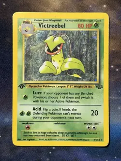 Victreebel 14/64 Jungle 1st Edition Holographic Holo Rare Vintage Pokemon MP - Image 3