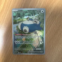 2023 Pokemon TCG 151 Snorlax SVP 051 Black Star Promo Illustration Rare Holo NM - Image 1