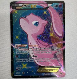 The Pokemon Company Pokemon TCG Mew EX Full Art Holo RC24/RC25 120 HP EN 2013 - Image 1