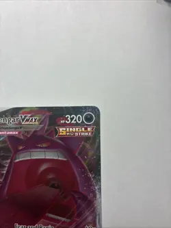Pokemon 2021 Gengar VMAX 157/264 FA Single Strike Fusion Strike - Image 3