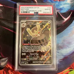 Noctowl 141 Pokemon Center Exclusive Sv: Scarlet & Violet Promo Card - Image 1