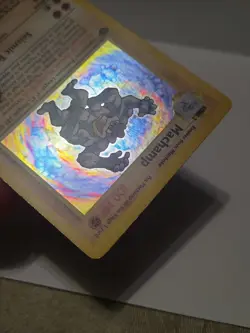 Pokemon TCG Machamp Holo Rare 1st Edition Base Set #8/102 NM - Image 4