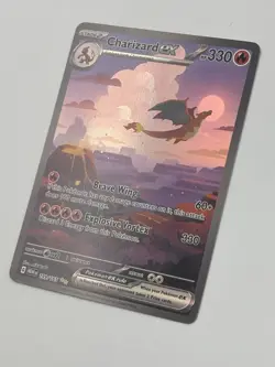 Charizard ex 199/165 Sv: Scarlet & Violet 151 Holo Pokemon Single - Image 2