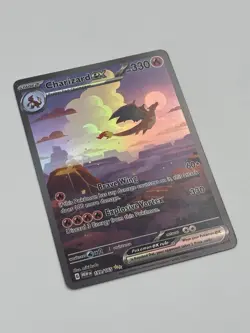 Charizard ex 199/165 Sv: Scarlet & Violet 151 Holo Pokemon Single - Image 3