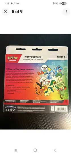 Pokemon First Partner Illustration Collection Series 2 Sealed - Image 4