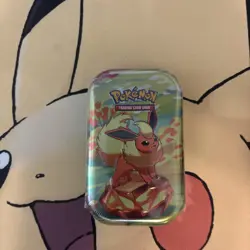Pokemon TCG Scarlet & Violet Prismatic Evolutions Jolteon Sealed Mini Tin - Image 1