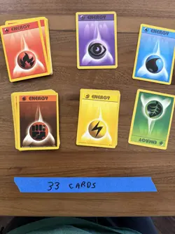 Pokemon TCG Trainer & Energy Lot 71 Cards Vintage WOTC Era Base Jungle Fossil - Image 2