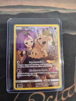 Pokemon Mimikyu TCG Cosmic Eclipse Holo Card 245/236 Secret Rare Mint Condition - Image 3