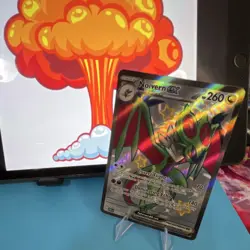 Pokemon Noivern EX SV: Paldean Fates 220/091 Shiny Ultra Rare Holo 260 HP - Image 3