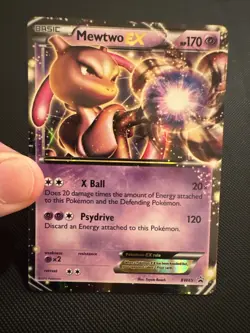 Pokemon Mewtwo EX BW45 Black & White Promo Holo - Image 2
