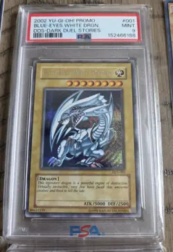 Blue-Eyes White Dragon DDS-001 PSA 9 - Image 1
