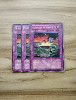 Yu-Gi-Oh! - Survival Instinct 3x - Full Playset Of Cards - Image 1