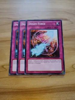 Yu-Gi-Oh - Degen-Force 3X - Full Playset - Image 1