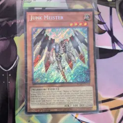 Konami Yu-Gi-Oh! Junk Meister BLGG-EN033 Secret Rare Foil 1st Ed Effect - Image 1
